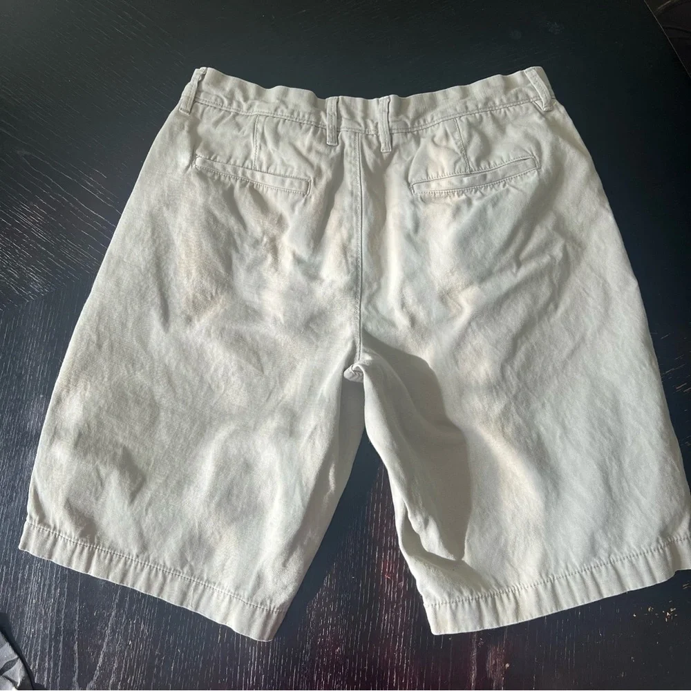 ✅ Merona Men's khaki Light Tan Flat Front Shorts
